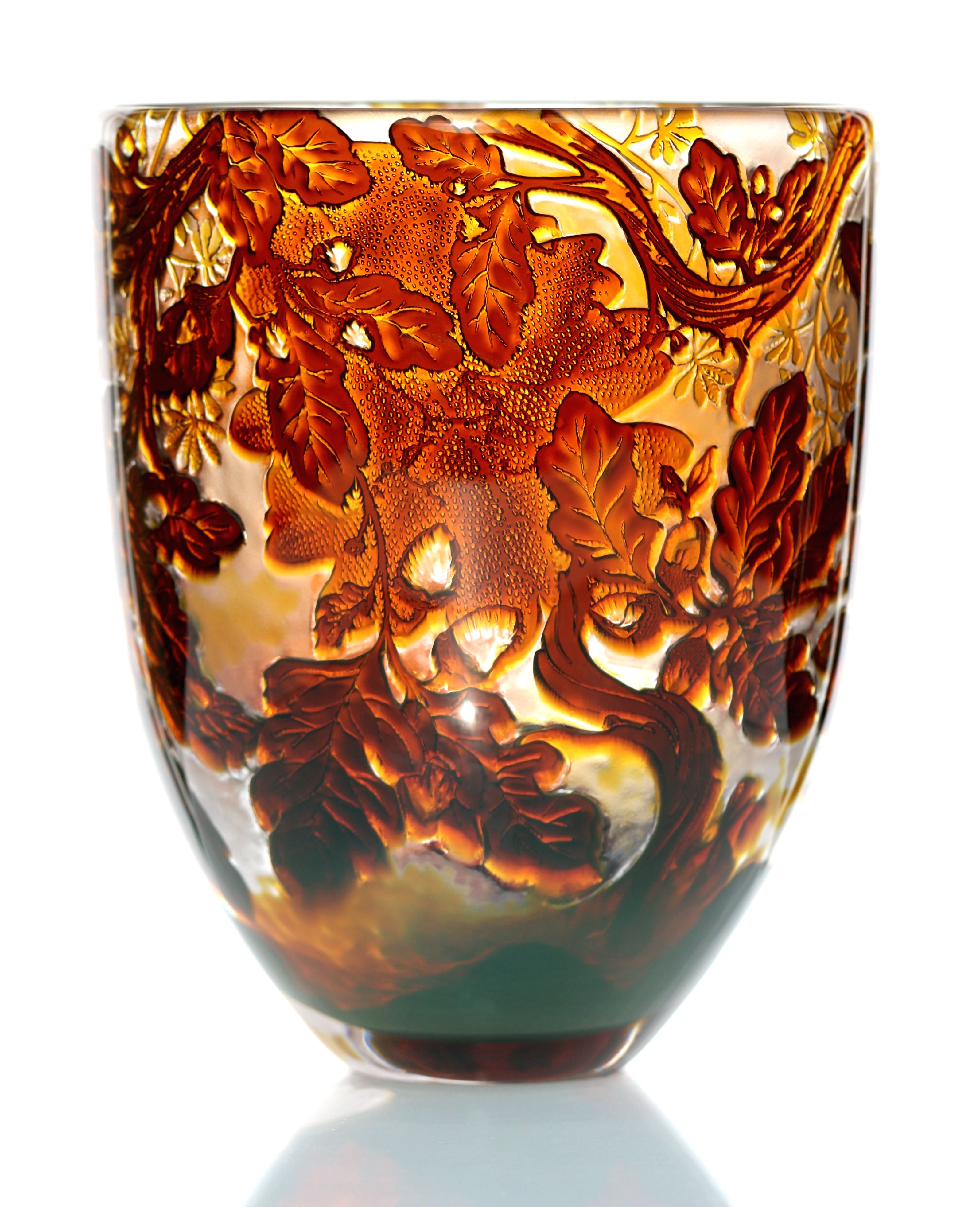 Autumn Acorns Oak Leaves